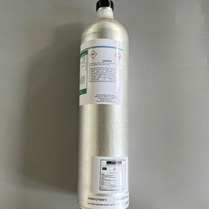 ถังแก๊สสอบเทียบ Gasco ขนาด 58 ลิตร สำหรับ H2S CO O2 N2 สูตรมาตรฐาน สำหรับเครื่องวิเคราะห์ก๊าซ - Product Image 2