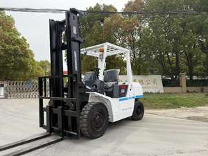 Chariot élévateur TCM 5 T d'occasion Moteur diesel à mât 3 étages de 5 tonnes, faible durée, hauteur de levage de 4000mm, bien entretenu, prêt à fonctionner - Product Image 2