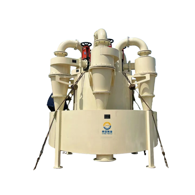 SHANGPIN Ceramic Lined Coal Slime Concentrating Grading Hydrocyclone Stations 500tph Capacity 0.10-0.20mm Separation for Coarse