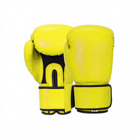 Gants de boxe professionnels en cuir à lacets de 12 oz pour adultes, de haute qualité, légers, anti-humidité, avec logo personnalisé, pour le kick-boxing, vente en gros
