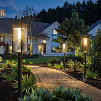 Meilleur prix IP65 solaire LED extérieur lampe à filament étanche Spike lumière pour jardin voie paysage allée pelouse porte sécurité