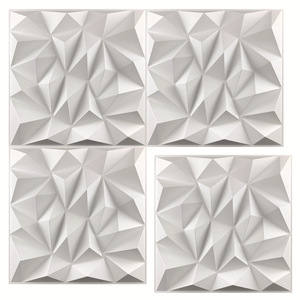 3D Diamond Textura PVC Painel de Parede para Modern TV Fundos Salas Quartos e Escritório - Product Image 4