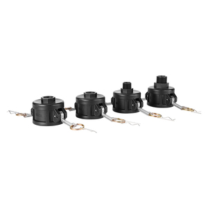 IBC CamLock khớp nối Tank Adapter 2-inch nữ mỏng BSP chủ đề PP loại nhựa B 3/<span class=keywords><strong>4</strong></span>-inch Nữ Coupler phụ kiện đường ống - Product Image 4