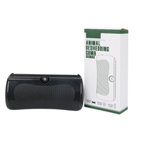 Peigne manuel en plastique OEM/ODM pour animaux de compagnie, lame à vis réglable, accessoire de toilettage robuste et résistant à l'abrasion, vente en gros