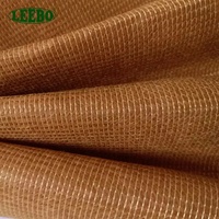 Tissu synthétique de bonne qualité et bon marché, tissu en cuir de couleur personnalisée, extensible et durable, à vendre
