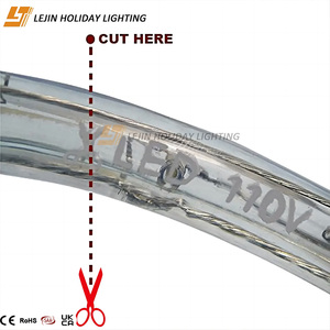 Trang trí chiếu sáng nhiều màu sắc không thấm nước linh hoạt ánh sáng dây thừng ngoài trời cho trang trí sân vườn - Product Image 3