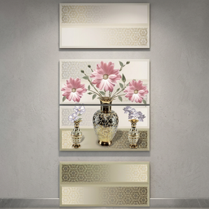 300x600mm Kajaria Metallic Design Ceramic Wall Tiles 12x24 High Gloss Porcelain for Kitchen Interior Home Decorative Tile - Product Image 1