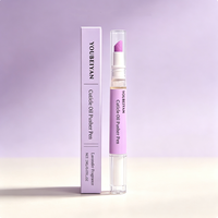 Huile nourrissante et revitalisante pour cuticules, soin des ongles, biologique, personnalisable, marque privée, exfoliante et hydratante, pour tous les types de peau