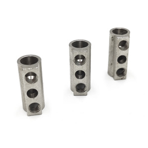 หมุดทรงกระบอกที่มีรูแนวนอนสำหรับขั้วต่อแบบฝังล่วงหน้าชนิดสัมผัส ชิ้นส่วนขั้วต่อโลหะ - Product Image 3