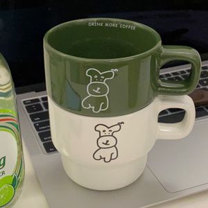 แก้วกาแฟเซรามิคลายการ์ตูนสุนัข รุ่น New Idea Products 2023 พร้อมฝาปิดและกล่องของขวัญ - Product Image 5