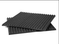 Panneau de mousse acoustique absorbant le son FULLSUMMER Studio, structure en forme de rainure, pour la maison, le bureau, la salle de répétition de danse