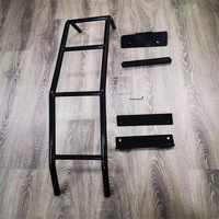 4Runner Ladder, Full Length Rear Ladder for Toyota 4Runner 2010-2024, Heavy Duty Steel Ladder for Rooftop Tent, Factory Direct