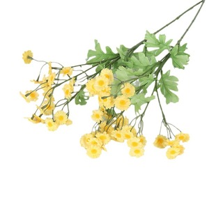 Bouquet de camomille artificielle Jessie, 30 têtes, fleurs en soie blanches et jaunes pour la décoration de la maison, mariage, accessoires de photographie en extérieur - Product Image 5