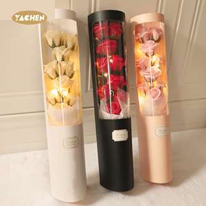 Vente en gros de YACHEN <span class=keywords><strong>Cadeau</strong></span> de Saint Valentin <span class=keywords><strong>Cadeau</strong></span> de fête des mères Bouquet de savon Seau de câlin Superbe boîte <span class=keywords><strong>cadeau</strong></span> de fleurs artificielles - Product Image 4