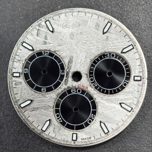 Esfera de Reloj de Meteorito de Alta Calidad para <span class=keywords><strong>DTN</strong></span>, Compatible con el Movimiento 4131, Piezas de Repuesto para Reparación de Relojes - Product Image 3