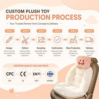 Coussin en peluche décoratif Estival, oreiller appui-tête, logo personnalisé, ODM OEM, cadeau commémoratif pour événements, anniversaires, fêtes
