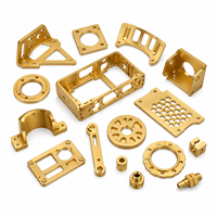 Pièces en laiton, aluminium et acier inoxydable usinées avec précision par CNC, avec services de conception de prototypes 3D personnalisés