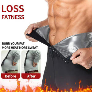 Venta caliente Anti-Rip Gym Sports Fitness Sudor Sauna Body Shaper Pantalones <span class=keywords><strong>para</strong></span> uso doméstico-<span class=keywords><strong>Precio</strong></span> de fábrica Pérdida de peso Adelgazamiento Ejercicio Gimnasio - Product Image 4