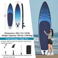 Planche de paddle gonflable de haute qualité pour activités aquatiques en extérieur, avec pont antidérapant en EVA, kit complet, pompe et sac – Vente en gros
