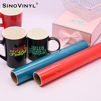 SINOVINYL-cortador de hojas de vinilo para manualidades, 30,5x152CM, sensible al calor/frío, cambio de Color, bricolaje