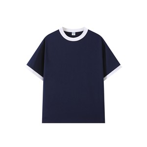 Camiseta Ringer Retro <span class=keywords><strong>Vintage</strong></span> al por Mayor, 200-230 g/m², 100% Algodón, Peso Pesado - Product Image 4