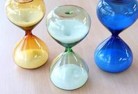 Nouvelle horloge à sable, sablier, minuteur, coloré, 3 minutes, 5 minutes, 10 minutes, 15 minutes, 30 minutes