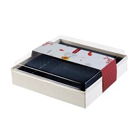 Afhaalsushi gebak dessert bakkerij tiramisu taart recycleerbaar biologisch afbreekbaar rechthoekig op maat gemaakte mappen houten reliëf mat