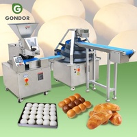 Machine ronde de boule de diviseur de pâte de feuille d'aplatissement automatique d'acier inoxydable 250 G