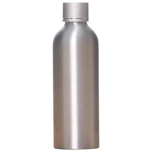 Botellas Vacías de Champú de Aluminio Plateado de Alta Calidad, 99.7% Puro, 250ml 500ml 1000ml, Reciclables, Impresión Serigráfica, Forma Personalizada, Cuidado Personal - Product Image 2