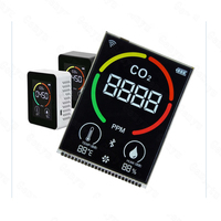 Modul Layar LCD TFT Kustom Huaxin Kontras Tinggi Latar Belakang Hitam Solusi Peralatan Industri OEM/ODM