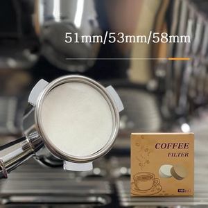 Cafetières 100 pièces filtres goutteurs ronds écran 58mm 53mm 51mm panier expresso café <span class=keywords><strong>filtre</strong></span> <span class=keywords><strong>papier</strong></span> - Product Image 6