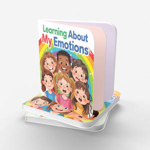 Chinesische Druckerei für individuelle Bildungsbücher zur Emotionserkennung mit Hardcover-Karton für Babys und Kleinkinder im Digitaldruck - Product Image 3