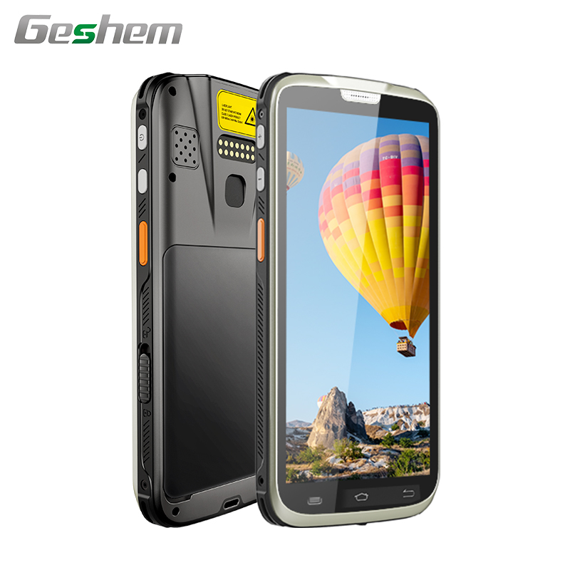 Карманный портативный ручной сканер штрих-кодов Geshem nfc с поддержкой Wi-Fi