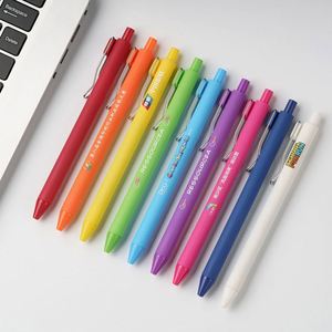 Promotional Metal Clip Pen with Colorful <b>Barrel</b> <b>Plastic</b> Ballpoint Pen Advertising Gift Pen Ball - Product Image 3