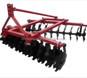 Grada de discos ligera Shuangli SLBQX-13 para tractores de ruedas - Product Image 1