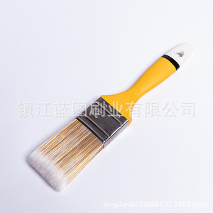 Paintbrush <b>Pet</b> Abrasive Fiber 13-19mm Yellow Handle For Painting And Cleaning Zhenjiang Origin - Product Image 1