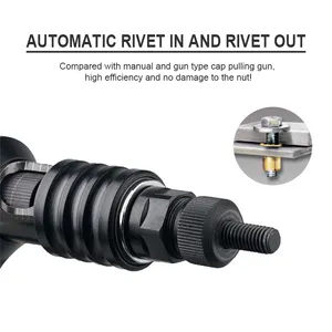 Specialised Lantern Rivet Nut Tool Extra Long Stroke Pneumatic Hydraulic Riveting Nut Gun