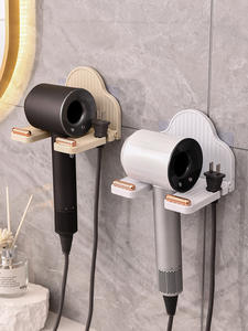 Soporte Plegable de Plástico para Secador de Pelo, Montado en la Pared, Conveniente y Ahorra Espacio, Almacenamiento de Herramientas de Peinado - Product Image 5