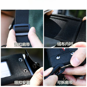 Funda protectora portátil para altavoz <span class=keywords><strong>Bose</strong></span> <span class=keywords><strong>SoundLink</strong></span> <span class=keywords><strong>Mini</strong></span> de <span class=keywords><strong>1</strong></span>ª/2ª generación, funda protectora de EVA con correa para el hombro - Product Image 3