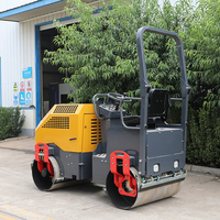 Nouveau Compacteur Routier à Double Tambour FURD 1,8 tonne – Mini Rouleau Compresseur Diesel Prix Compétitif