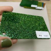 Panneau acrylique coulé PMMA brillant scintillant, vente en gros d'usine, pour la fabrication d'enseignes, les présentoirs de vente au détail et la décoration