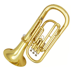 <span class=keywords><strong>EUPHONIUM</strong></span> 3+1 PISTONS Clé Sib Instrument en laiton laqué or Étui rigide Alvéoles de 14,4 mm - Product Image 1