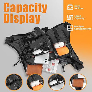 Free sample Factory Wholesale Fashion Workouts Tactical Sports Chest <b>Bag</b> Vest Pack Cross Chest Rig <b>Bag</b> - Product Image 5