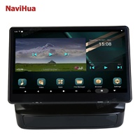 NaviHua Monitor de Reposacabezas de Coche Android de 14 Pulgadas para Toyota Land Cruiser Prado, Sistema de Entretenimiento para Asientos Traseros, Reproductor Multimedia