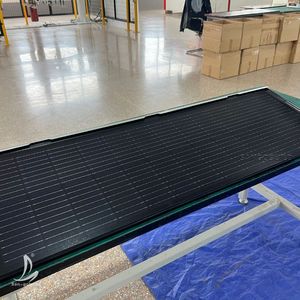 Tuile solaire BIPV haute efficacité 1190x390mm | <span class=keywords><strong>Triple</strong></span> étanche | Classe A ignifuge | Couleur personnalisée disponible - Product Image 6