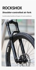 Bicicleta de Montaña de Fibra de Carbono de Alta Calidad, 12 Velocidades, Suspensión Delantera, Asiento Cómodo, Ruedas de Aluminio Resistentes - Product Image 2