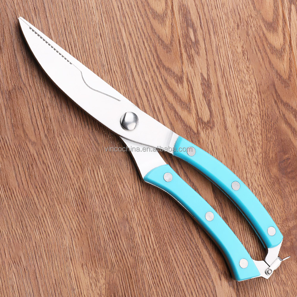 Turkey Scissors Professional Resistant Ergonomic Stainless Steel Fish Chicken Turkey ...