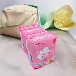 Super Quality Ultra-Thin Breathable Winged Sanitary Napkins Health-Care Quality Supply from Pure Cotton Optimal for Sanitry