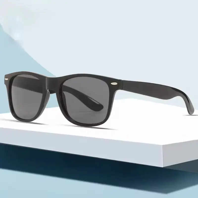 Óculos de sol clássico uv400 reciclado oceano plástico, óculos de sol promocionais com logotipo personalizado, moda feminina e masculina, moda 2024