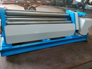 CE Certified Automatic Aluminum Stainless Steel Calandra Roll Forming to Sheet Cutting Thread Plate 3-<strong>Roller</strong> Rolling <strong>Machine</strong> - Product Image 3